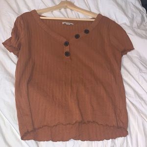 Brown top
